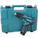 Parafusadeira e Furadeira de Impacto a Bateria MAKITA HP330DWE 12V Li-Ion com 2 Baterias, Carregador e Maleta