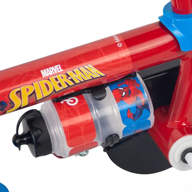 Bicicleta Infantil Masculina Nathor Spider Man Aro 12” Freio Tambor Vermelho/Azul