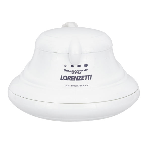 Chuveiro Elétrico Multitemperatura Branco Redondo Bella Ducha Lorenzetti