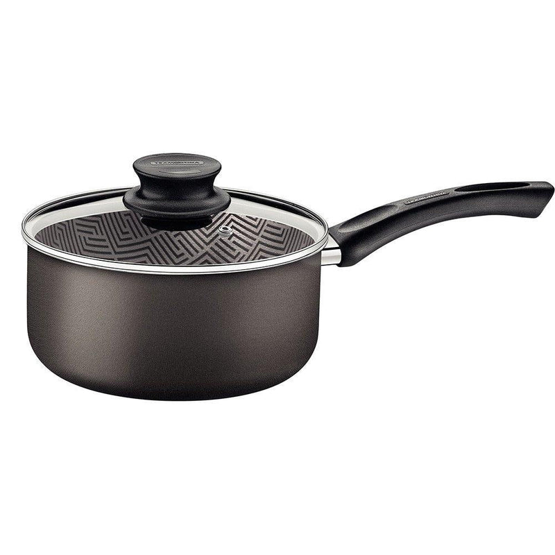 Jogo de Panelas Tramontina Allegra em Aço Inox com Fundo Triplo e Tampas de Inox 3 Peças