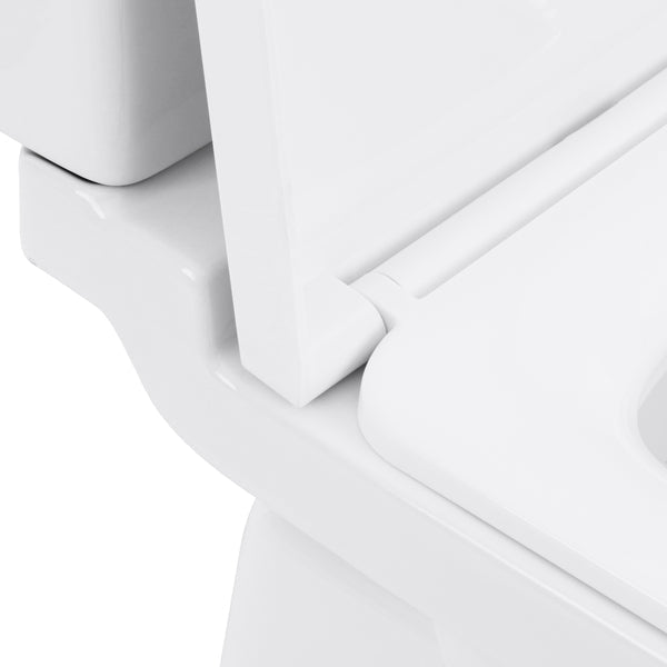 Vaso Sanitário com Caixa Acoplada e Assento Branco Duplo Acionamento 3/6L Saída Vertical Elite Celite